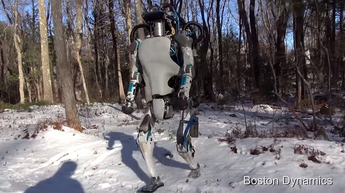 Humanoid robot from Boston Dynamics 1