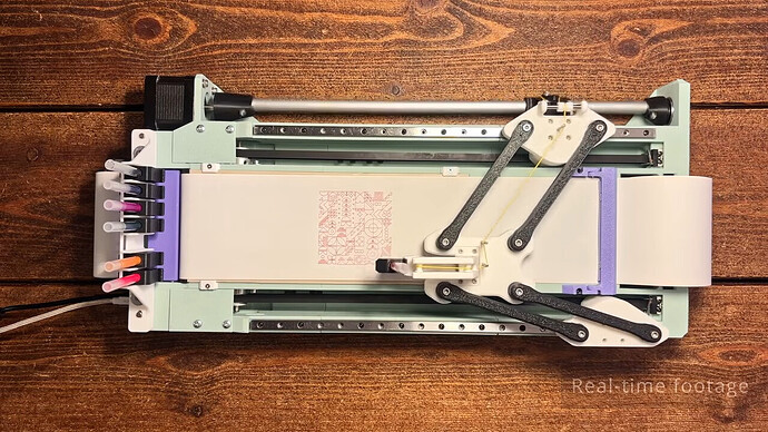 นักประดิษฐ์สร้าง เครื่องวาดภาพ แบบ Delta Plotter สลับสีปากกา อัตโนมัติ ด้วยระบบแม่เหล็ก
