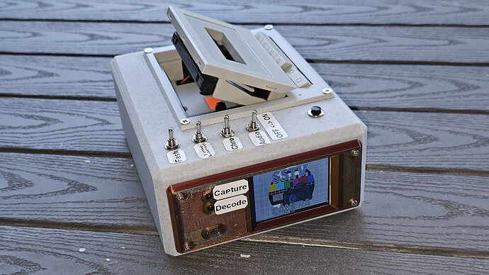 ย้อนยุคเก็บภาพ! แปลงข้อมูลดิจิทัลสู่เสียงอนาล็อกบนเทปคาสเซ็ตต์แบบ SSTV