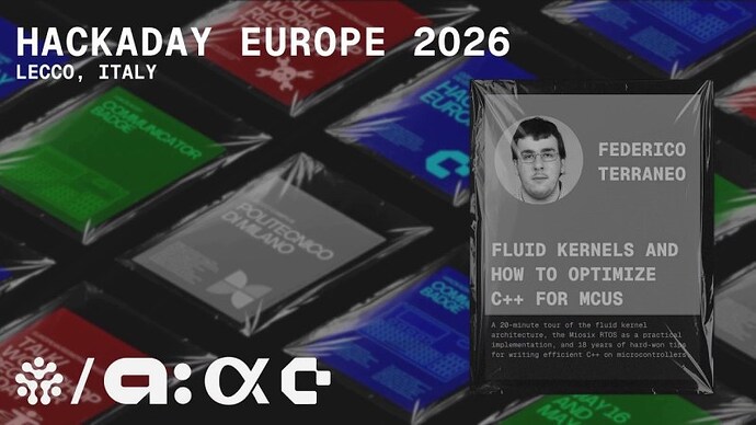 ปฏิวัติไมโครคอนโทรลเลอร์! รู้จัก Fluid Kernel สถาปัตยกรรม OS ทางเลือกใหม่ในงาน Hackaday Europe