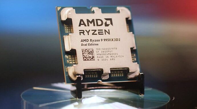 AMD เปิดตัว Ryzen 9 9950X3D2 Dual Edition: ซีพียูแรกของโลกพร้อม Dual 3D V-Cache 208 MB