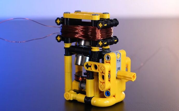 ประดิษฐ์มอเตอร์ไฟฟ้าจาก LEGO: ย้อนสู่พื้นฐานด้วยการออกแบบที่เรียบง่ายแต่ทรงพลัง