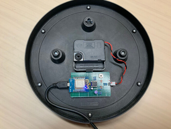 อัปเกรดนาฬิกาแขวนบ้านๆ สู่ Atomic Clock: ESP8266 แก้ปัญหาเวลาเพี้ยน พร้อมระบบจำตำแหน่งมือนาฬิกาหลังไฟดับ