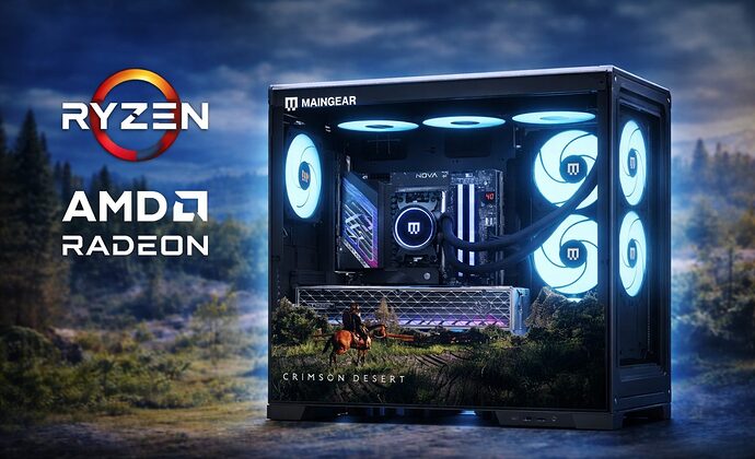 MAINGEAR เปิดตัว PC รุ่นพิเศษ “Crimson Desert” พลัง Ryzen 9000 และ Radeon RX 9000 เพื่อคอเกม