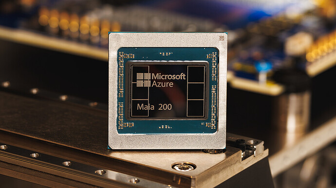 Microsoft เปิดตัว Maia 200: ชิป AI เร่งการประมวลผล ประหยัดพลังงาน แซงหน้าคู่แข่งในตลาด