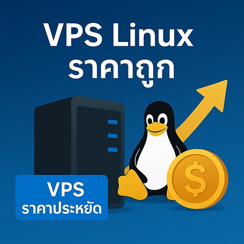 VPS Linux ราคาถูก ตัวเลือกคุ้มค่าที่สุดสำหรับธุรกิจและนักพัฒนา