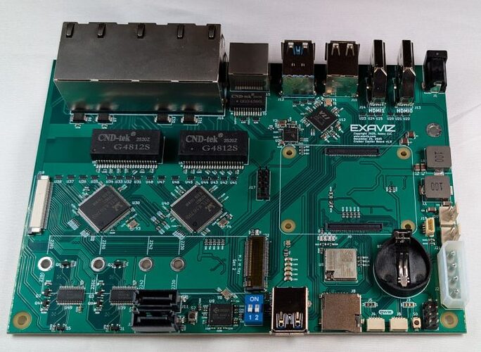 EXAVIZ Cruiser: บอร์ด Mini-ITX สุดแกร่งสำหรับ Raspberry Pi CM5 อัดแน่น 9 พอร์ต Ethernet เจาะ NVR, Smart Home, Edge AI