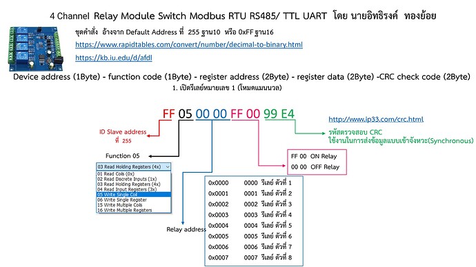 4 Channel  Relay Module Switch Modbus RTU_Page2