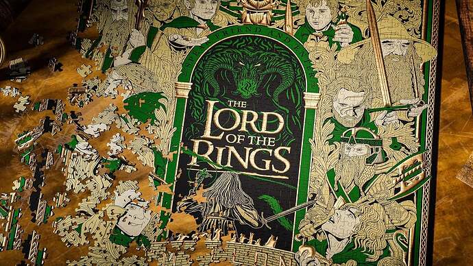 ค้นพบสุดยอดจิ๊กซอว์ The Lord of the Rings: ของขวัญที่ใช่สำหรับแฟน Middle-earth