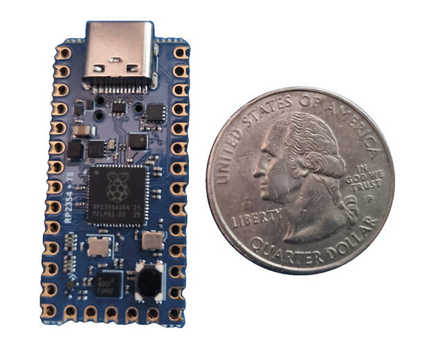 Adiuvo เปิดตัว Forgix บอร์ดพัฒนาขนาด Teensy 4.0 ผสาน RP2354 MCU และ FPGA Trion T8