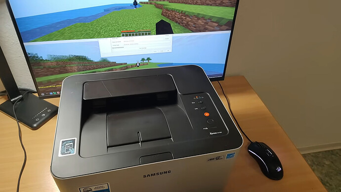 ล้ำไปอีกขั้น! แฮกเกอร์เจ๋ง ดัดแปลงเครื่องพิมพ์ Samsung ให้กลายเป็นเซิร์ฟเวอร์ Minecraft