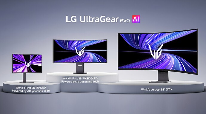 LG เปิดตัวจอมอนิเตอร์เกมมิ่ง UltraGear evo รุ่นใหม่ระดับไฮเอนด์ ชูความละเอียด 5K และ AI Upscaling