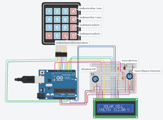 Arduino Keypad Show LCD