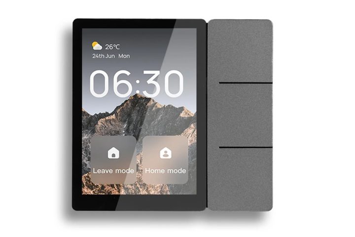 Tuya CCP-S05: แผงควบคุมสมาร์ทโฮม 86-type ผสานจอสัมผัส 3.5 นิ้ว, ปุ่มกดจริง และ Bluetooth Mesh Gateway
