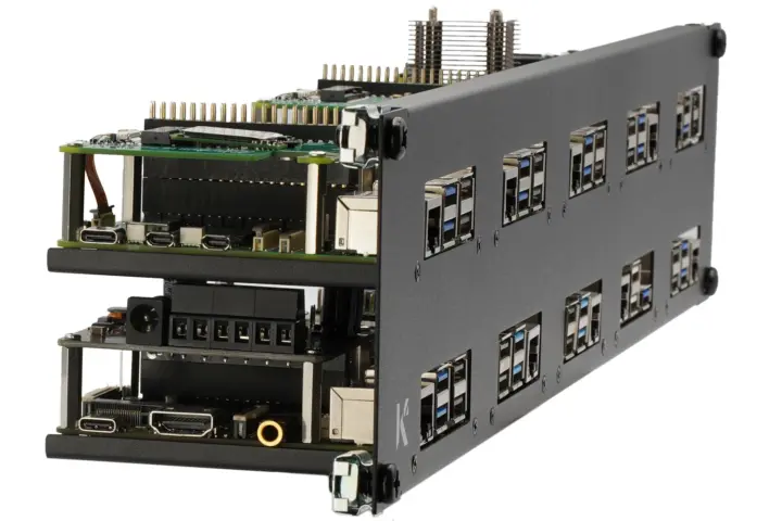 KKSB เปิดตัว Rack Panel สำหรับ Raspberry Pi Cluster: จัดระเบียบและเพิ่มประสิทธิภาพ รองรับ HAT-Active Cooler
