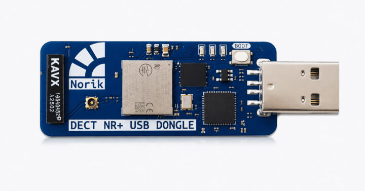 Norik Systems เปิดตัว USB Dongle ชิป nRF9151 หนุน DECT NR+ IoT ตอบโจทย์ 5G Non-Cellular พลังงานต่ำ