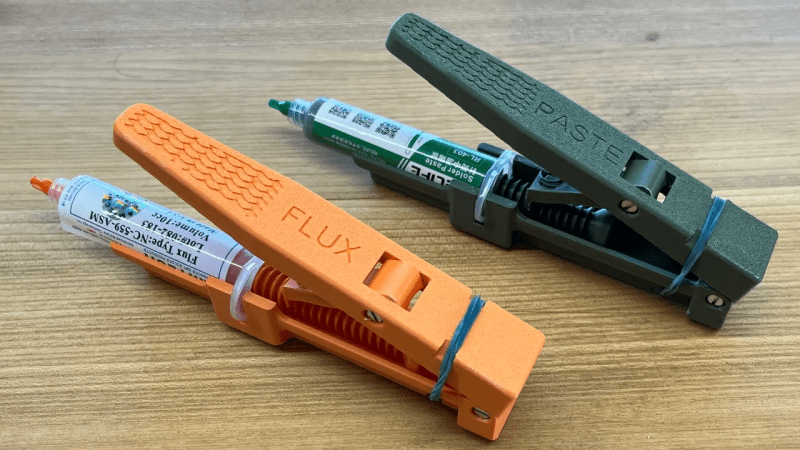 พลิกโฉมงานบัดกรี DIY: เครื่องจ่ายฟลักซ์และบัดกรีเพสต์ 3D-Printed ใช้งานง่าย ควบคุมแม่นยำ