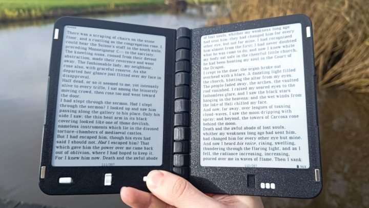 Diptyx E-Reader: E-book สองจอพลัง ESP32 แบบโอเพนซอร์ส ให้ประสบการณ์อ่านเสมือนจริง